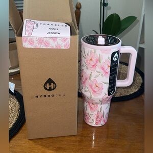 NWT! HydroJug 40oz Tumbler - Jessica
